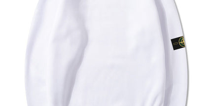 STON Stone Hooded Sweatshirt Badge Crewneck