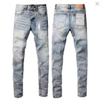 K17 elastic snow gray pattern