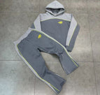 Light grey patchwork set
