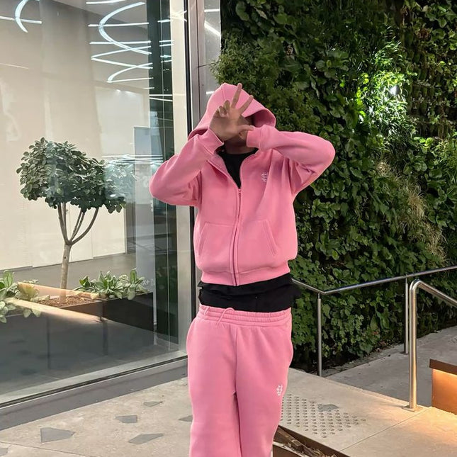 Hip Hop Zipper Sports Tracksuit