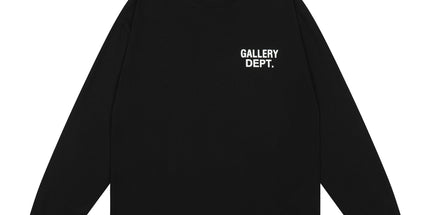 GALLERY DEPT Cotton Loose Long Sleeve Letter Tee