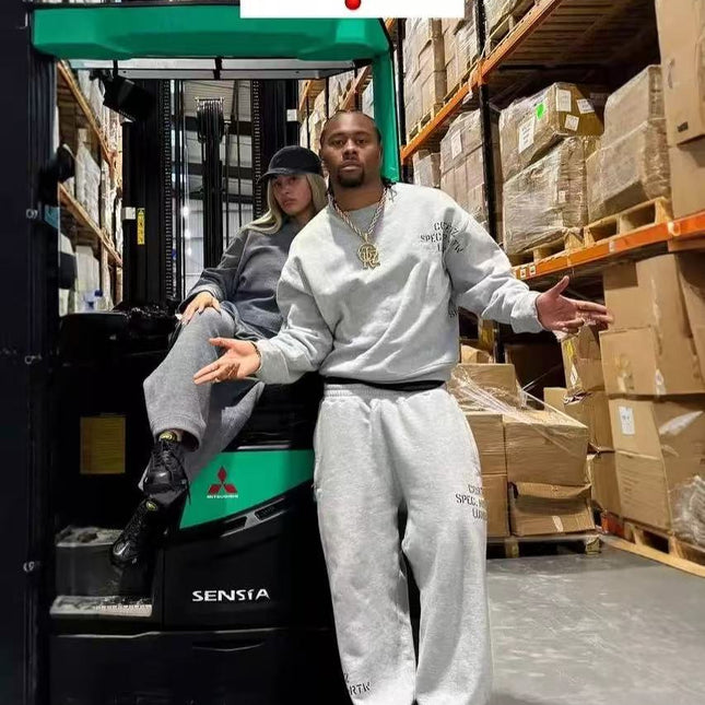 Corteiz Sticks With Staples in the Vibrant Knit Tracksuit