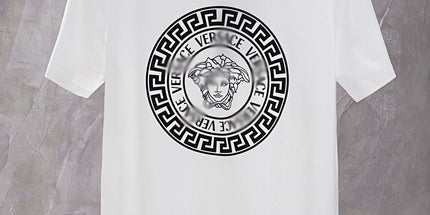 Vintage Print Cotton T-Shirt
