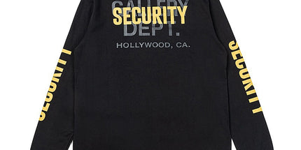 GALLERY DEPT Classic Letter Print Long Sleeve Tee