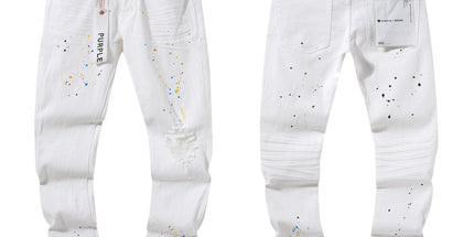 Ripped Jeans foreign high street wear