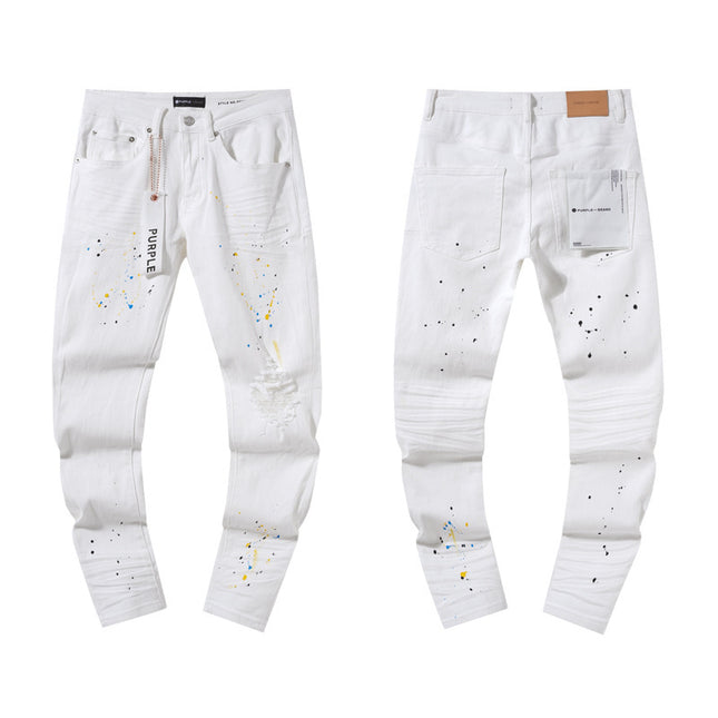 Ripped Jeans foreign high street wear