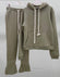 S / Olive Green Sweatshirt Set SET