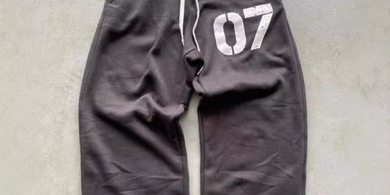 07 Trendy Street Zipper Hooded Pants Set