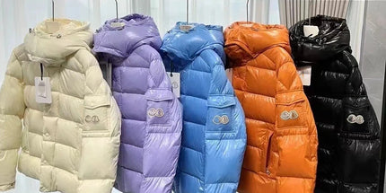 Unisex Shiny Classic Thickened Winter Cotton Jacket