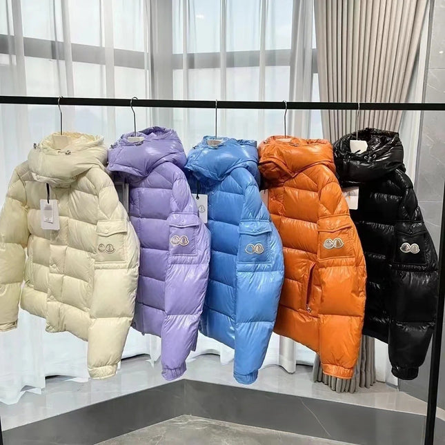 Unisex Shiny Classic Thickened Winter Cotton Jacket