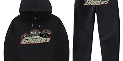 Unisex Trendy Hooded Fleece Sweatshirt Sports Suit