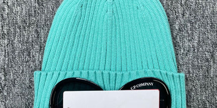 Rib CP Glasses Knit Caps - Unisex Winter Warmth