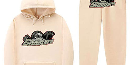 Unisex Trendy Hooded Fleece Sweatshirt Sports Suit