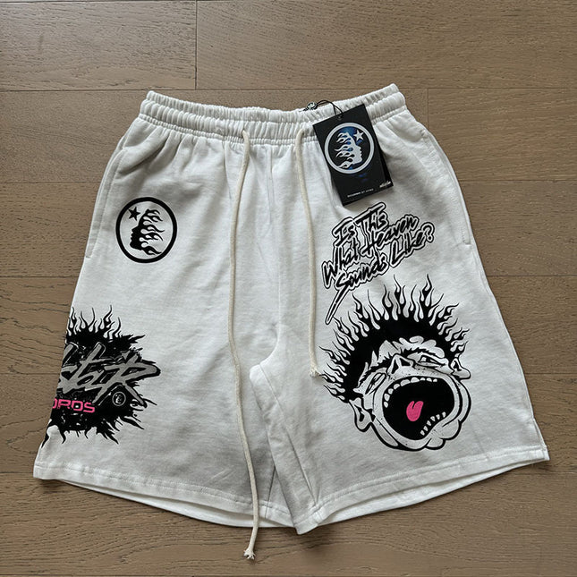 Distressed Baggy Streetwear Shorts