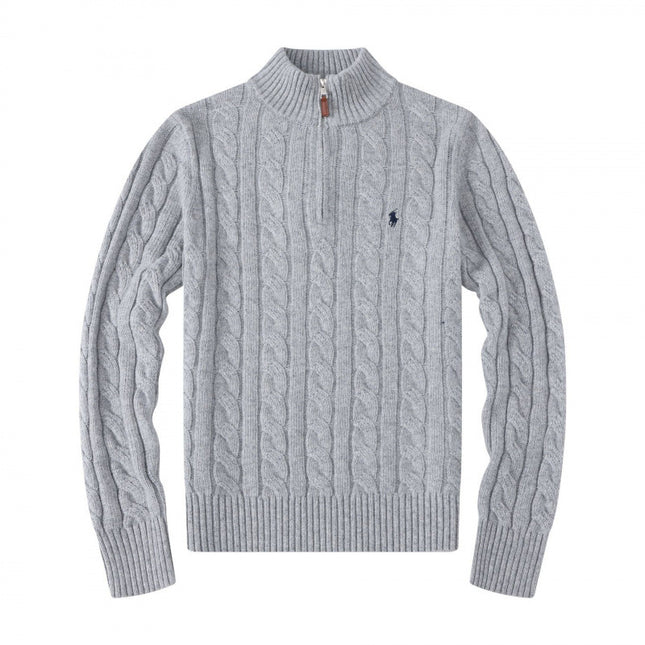 Crew Neck Knit Sweater