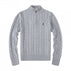 S / 6009 half zip grey