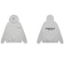 S / 2358 light gray flocked letters