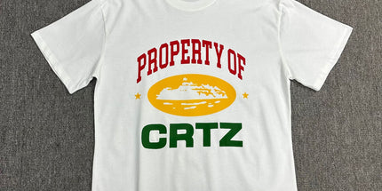 240g Unisex Letter Logo T-Shirt