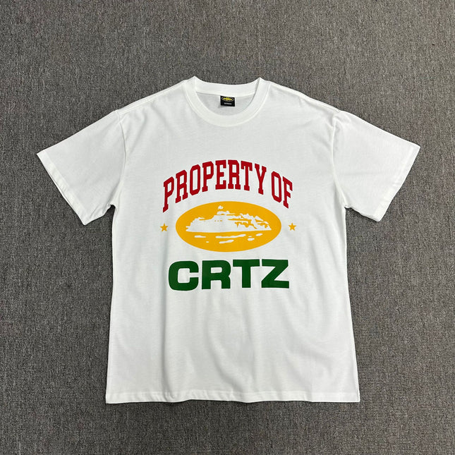 240g Unisex Letter Logo T-Shirt