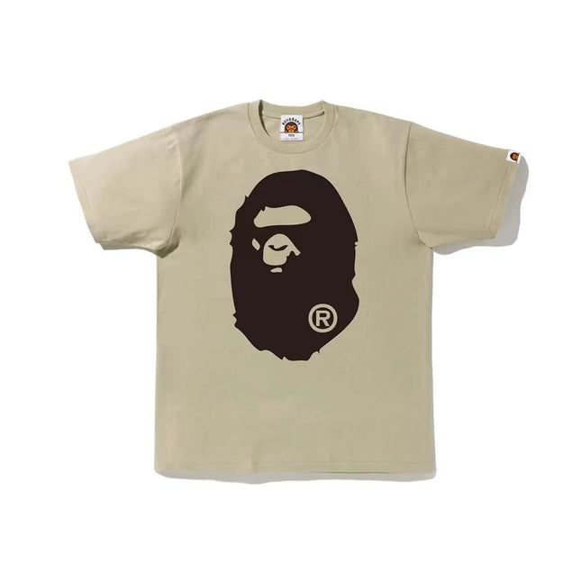 BEII&BAPE Unisex Double Yarn Cotton Print Tee