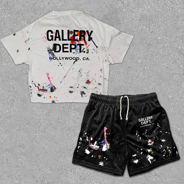 Crew Neck T-Shirt & Shorts Set