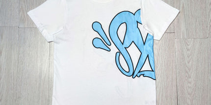 High Quality Syna Hip Hop Foam Print T-Shirt Set