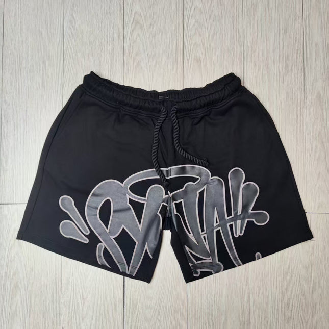 High Quality Syna Hip Hop Foam Print T-Shirt Set