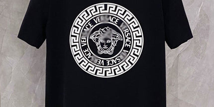 Vintage Print Cotton T-Shirt