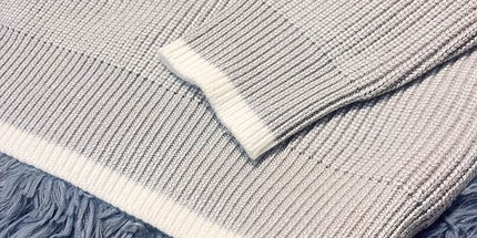 Wool Knit Short Sleeve Loose Pullover Sweater