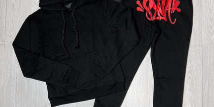 High Quality Syna Hip Hop Foam Print T-Shirt Set