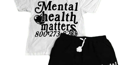 Crew Neck T-Shirt & Shorts Set