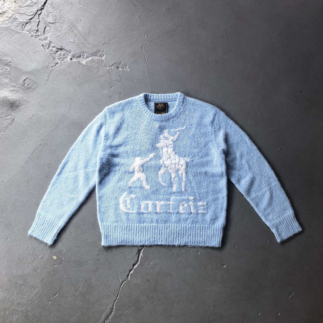 Corteiz C Star Mohair
Knit Sweater