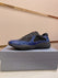 Style 27 blue lacquered black net
