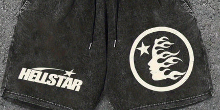 Distressed Baggy Streetwear Shorts
