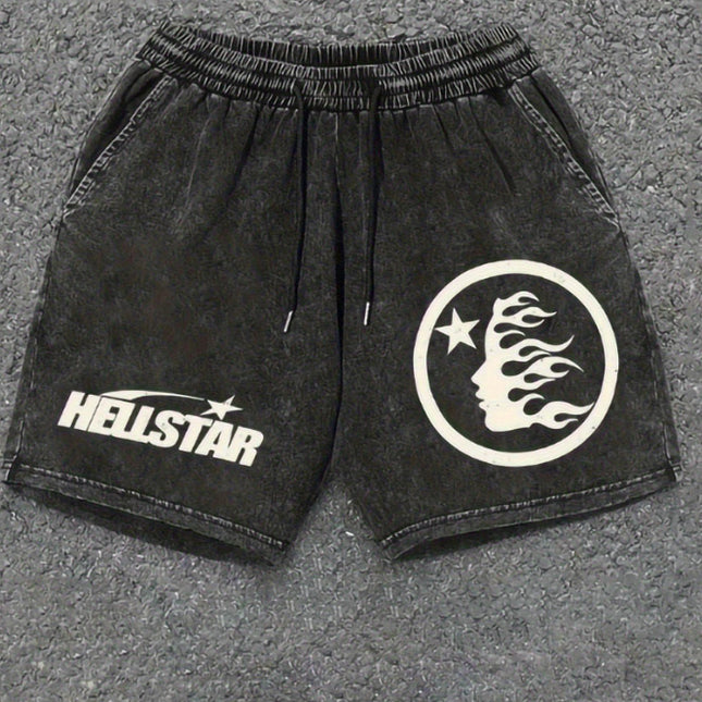 Distressed Baggy Streetwear Shorts