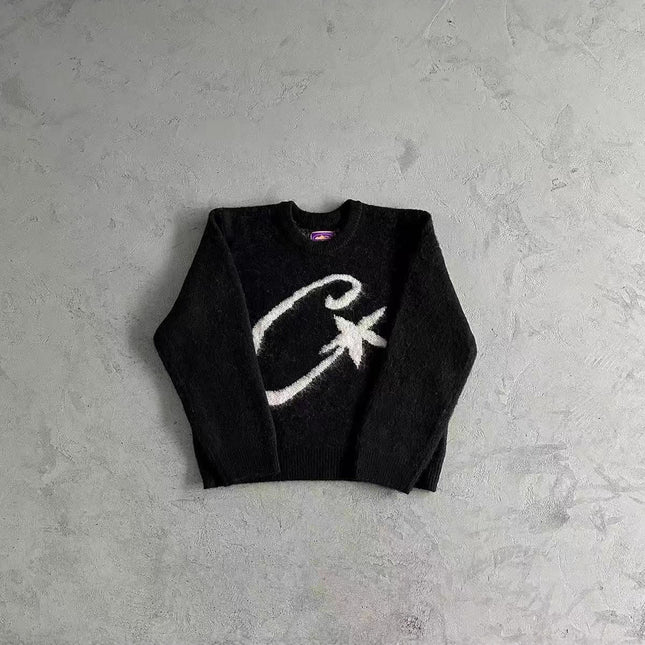 Corteiz C Star Mohair
Knit Sweater