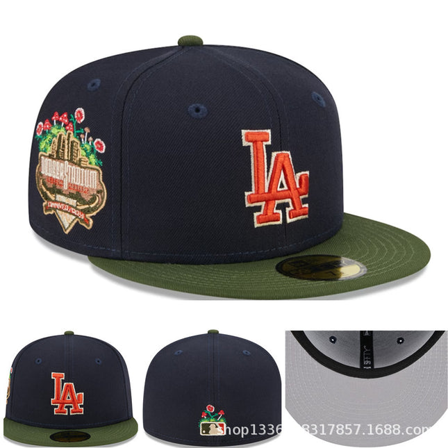Unisex Flat-Brim Baseball Cap