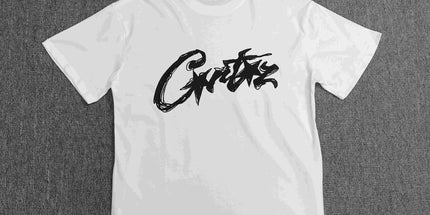 240g Unisex Letter Logo T-Shirt