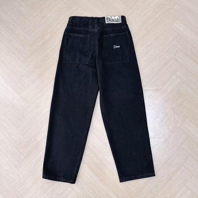 Baggy Straight-Leg Denim Jeans