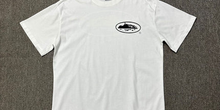 240g Unisex Letter Logo T-Shirt
