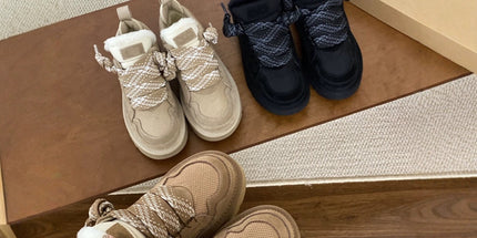 winter boots casual lace-up Shoes