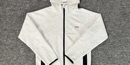 Velvet Hooded Tracksuit Set
