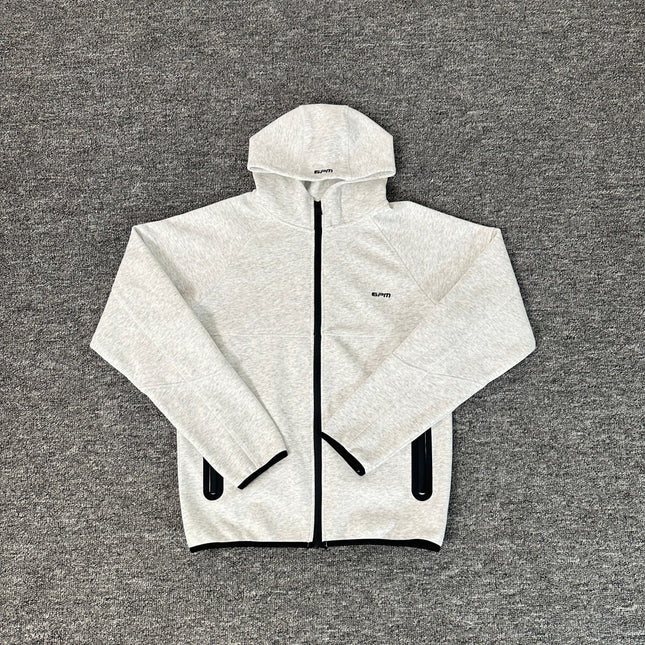 Velvet Hooded Tracksuit Set