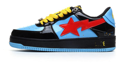 Patent Low-Top Casual Sneakers