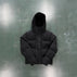 TS Technical Jacket Black Print Jacket / XS