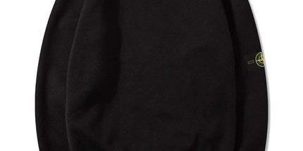STON Stone Hooded Sweatshirt Badge Crewneck