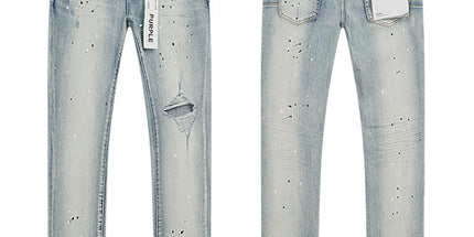 Ripped Jeans foreign high street wear