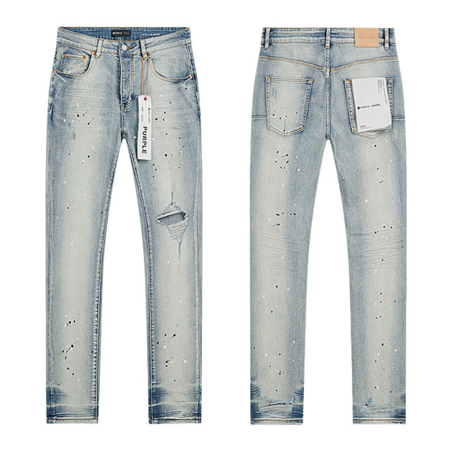 Ripped Jeans foreign high street wear