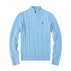 S / 6009 half-zip sky blue