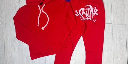 High Quality Syna Hip Hop Foam Print T-Shirt Set